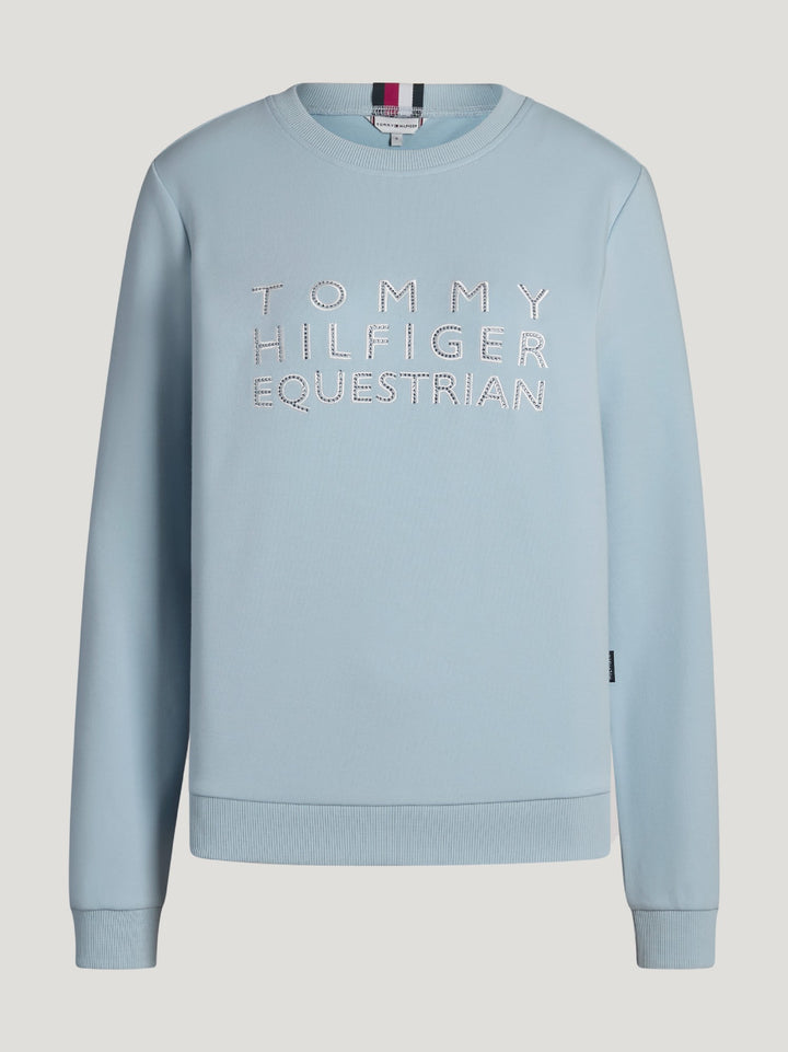 Sweatshirt Tommy Hilfiger Belair Rhinestone Sweet Blue  Ladies [:small]