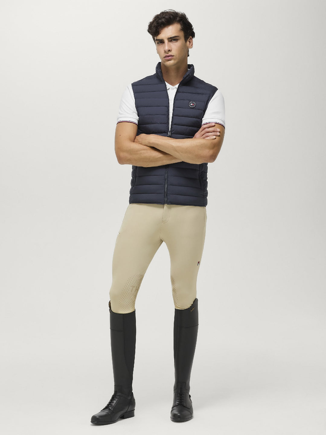 Vest Tommy Hilfiger Montero Vest Desert Sky Mens [:large]