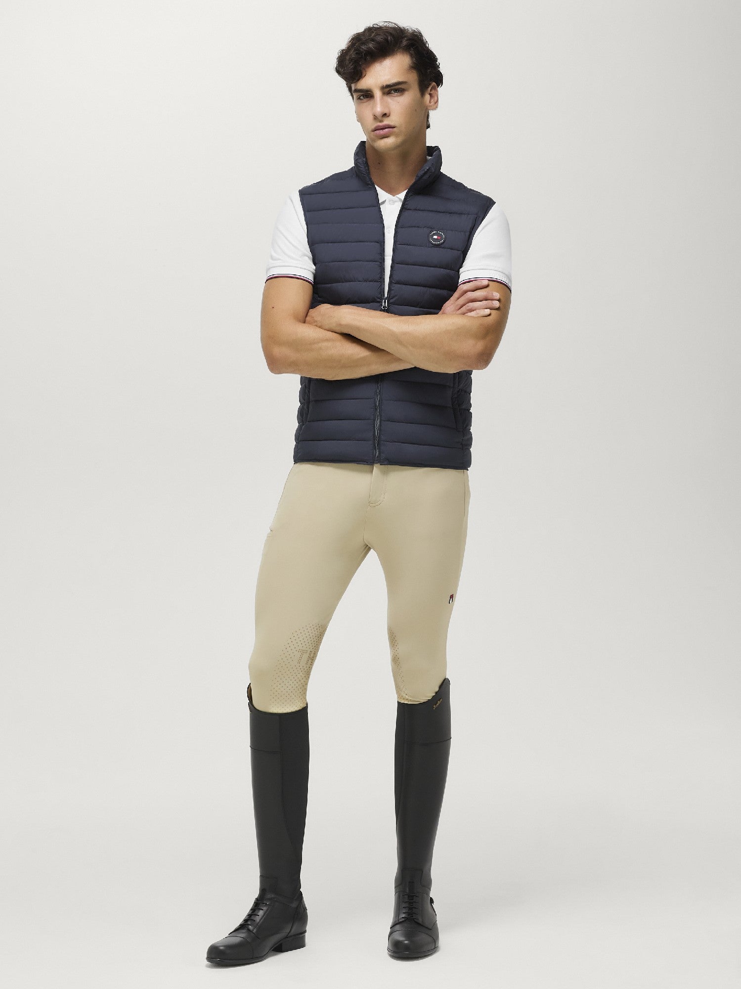 Vest Tommy Hilfiger Montero Vest Desert Sky Mens [:large]