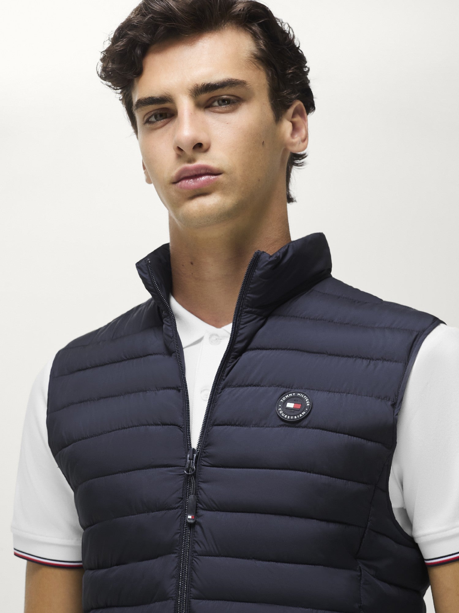 Vest Tommy Hilfiger Montero Vest Desert Sky Mens [:large]