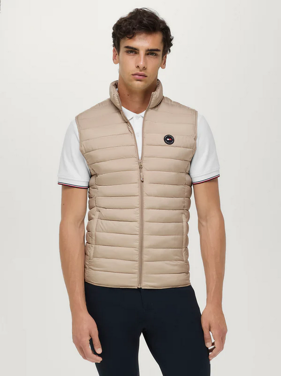 Vest Tommy Hilfiger Montero Vest Beige Mens [:large]