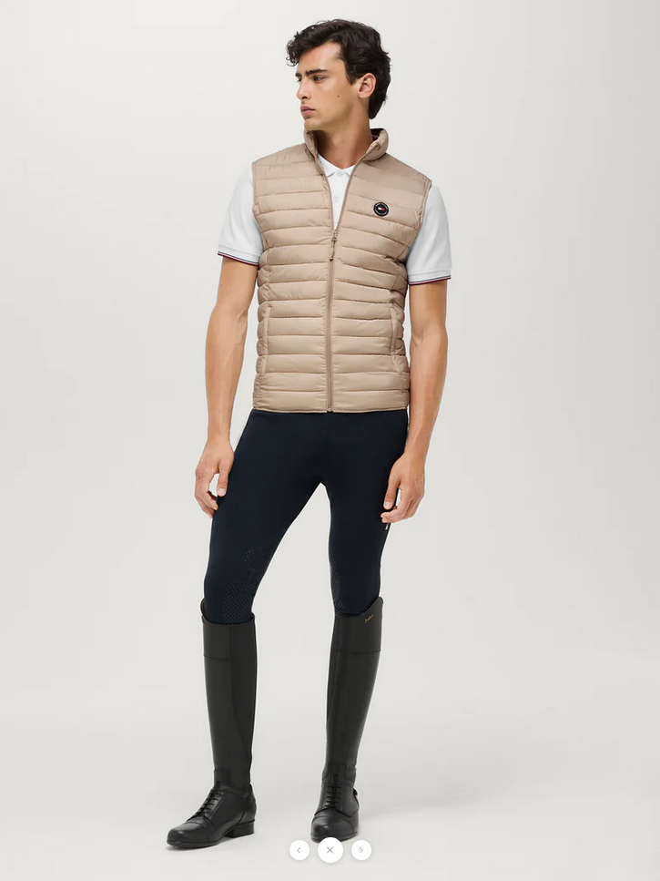 Vest Tommy Hilfiger Montero Vest Beige Mens [:large]