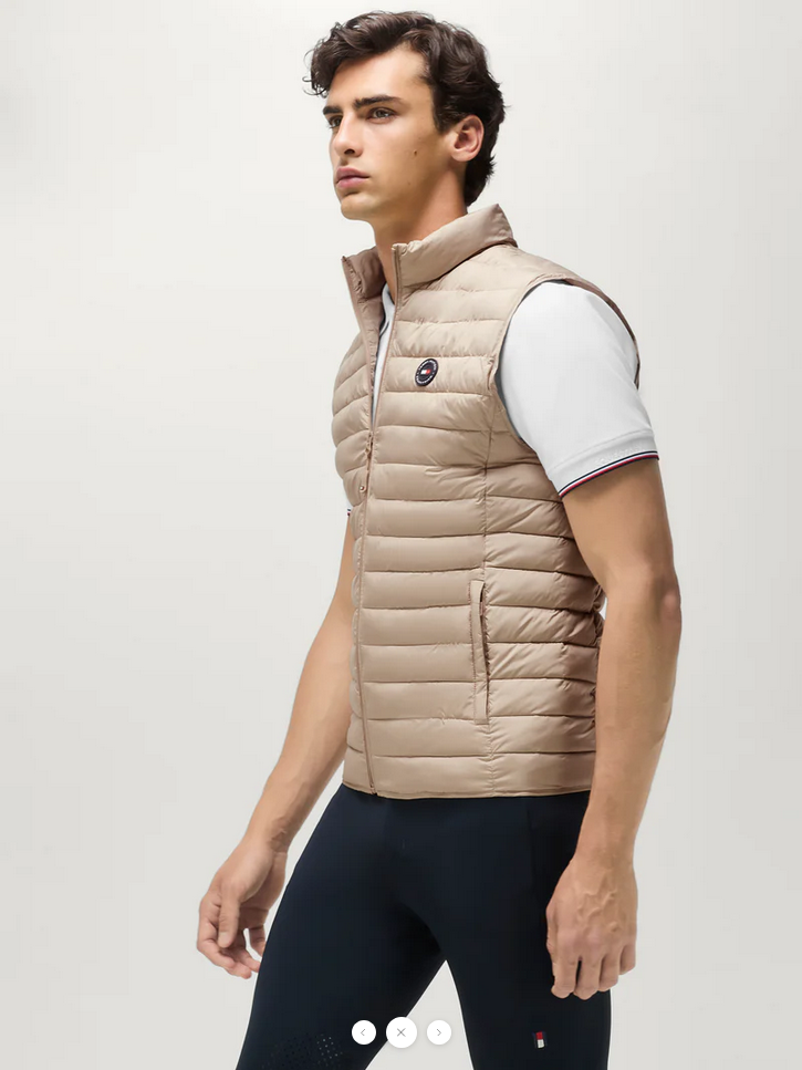 Vest Tommy Hilfiger Montero Vest Beige Mens [:large]