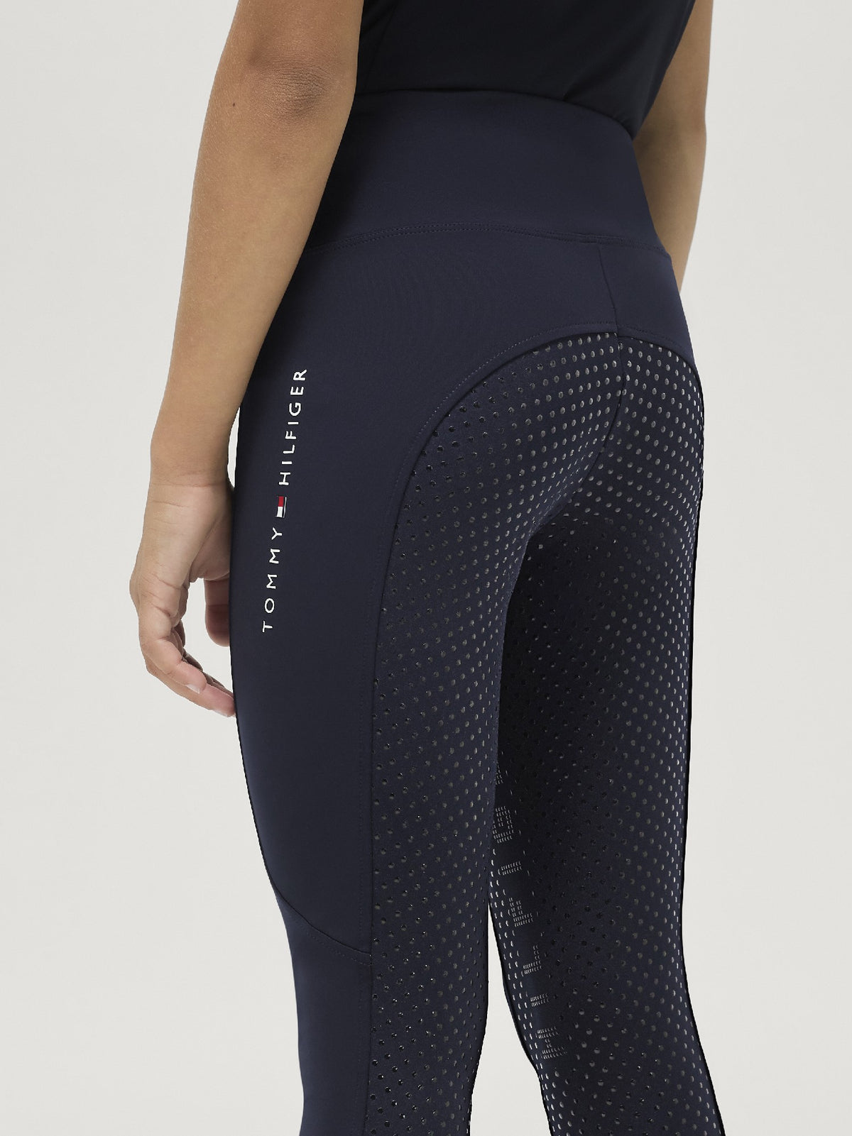 Tights Tommy Hilfiger Devon Full Grip Desert Sky Young Rider [:10]