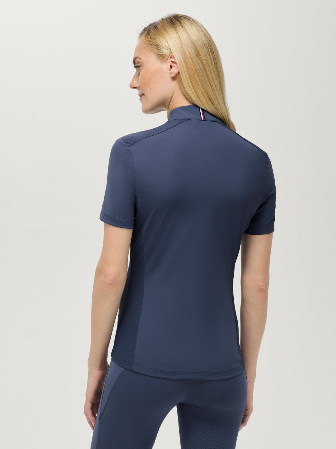 Top Tommy Hilfiger Palma Training 1/4 Zip Faded Indigo Ladies [:small]