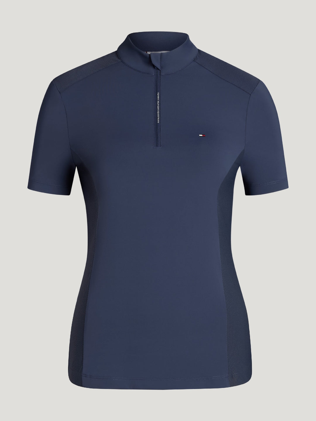 Top Tommy Hilfiger Palma Training 1/4 Zip Faded Indigo Ladies [:small]