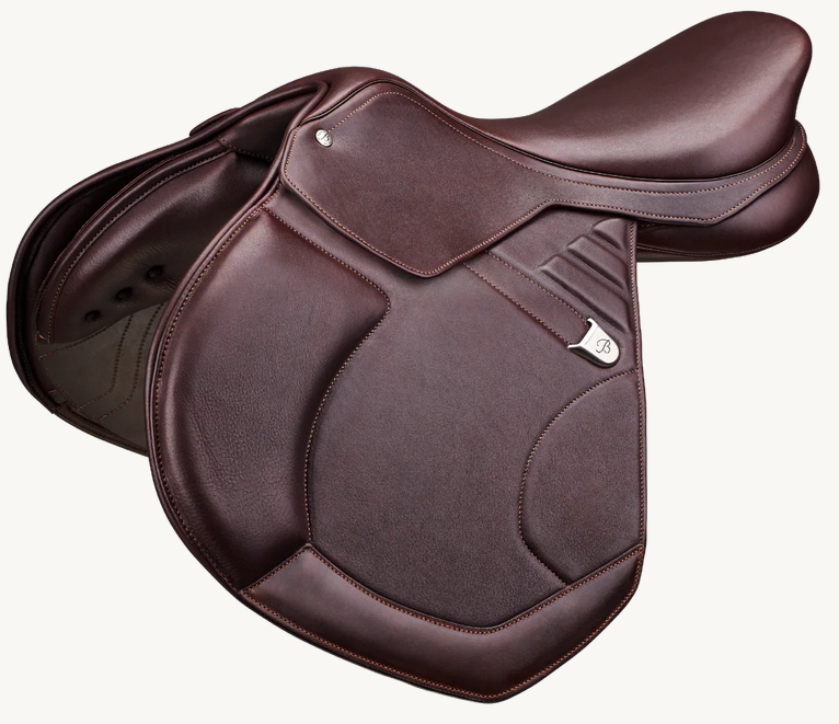 Bates Apex Jumping Saddle Cair Classic Brown [:42cm 16.5"]