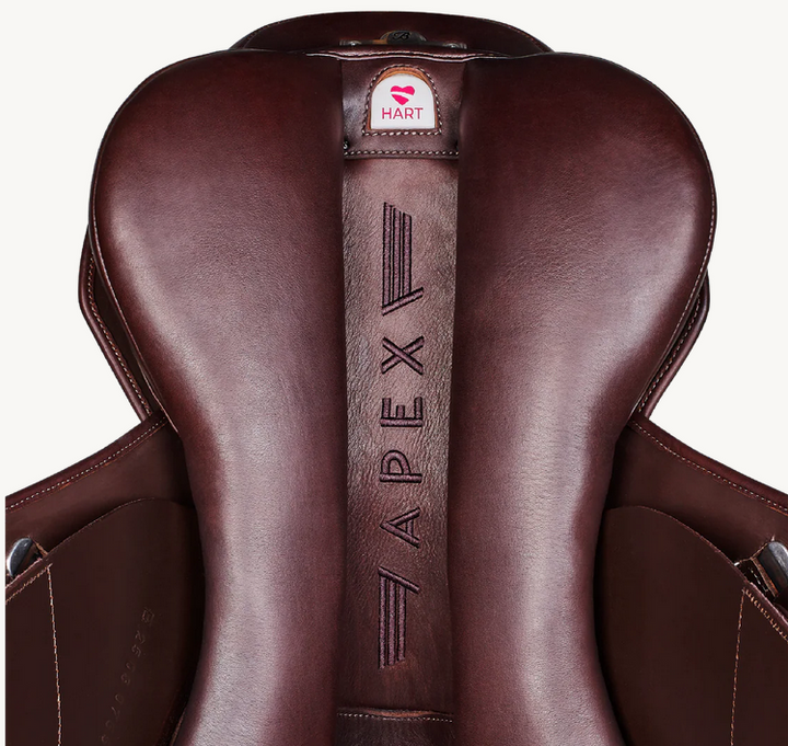 Bates Apex Jumping Saddle Cair Classic Brown [:42cm 16.5"]