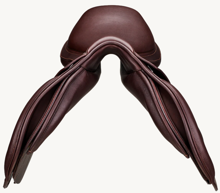 Bates Apex Jumping Saddle Cair Classic Brown [:42cm 16.5"]