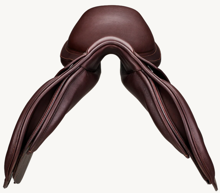 Bates Apex Jumping Saddle Cair Classic Brown [:42cm 16.5"]