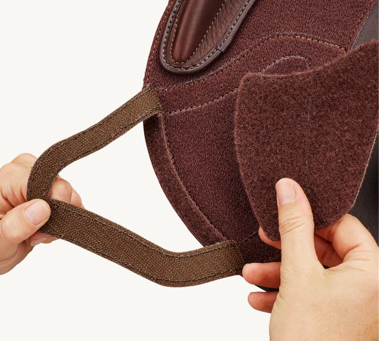 Bates Apex Jumping Saddle Cair Classic Brown [:42cm 16.5"]