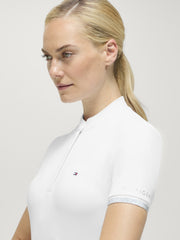 Shirt Show Tommy Hilfiger Linsay Rhinestone Ss Optic White Ladies [:small]