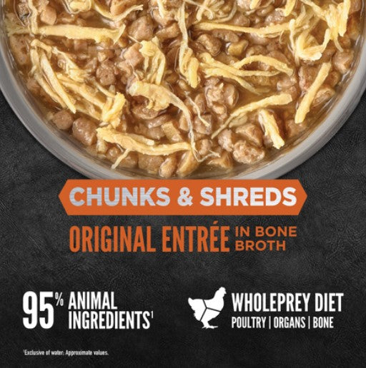 Orijen Cat Can Chunks & Shreds Original Entree 155gm