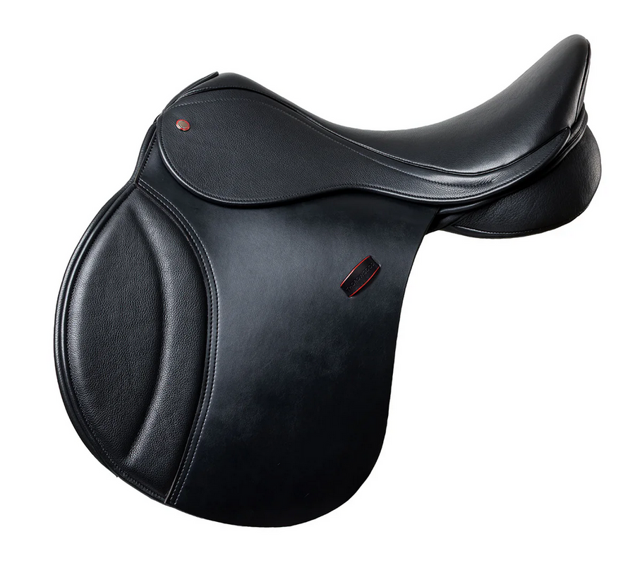 Thorowgood T9 All Purpose Compact Saddle Standard Wither Black [:17"]
