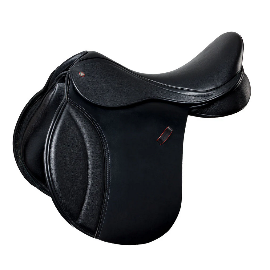 Thorowgood T9 All Purpose Compact Saddle Standard Wither Black [:17"]