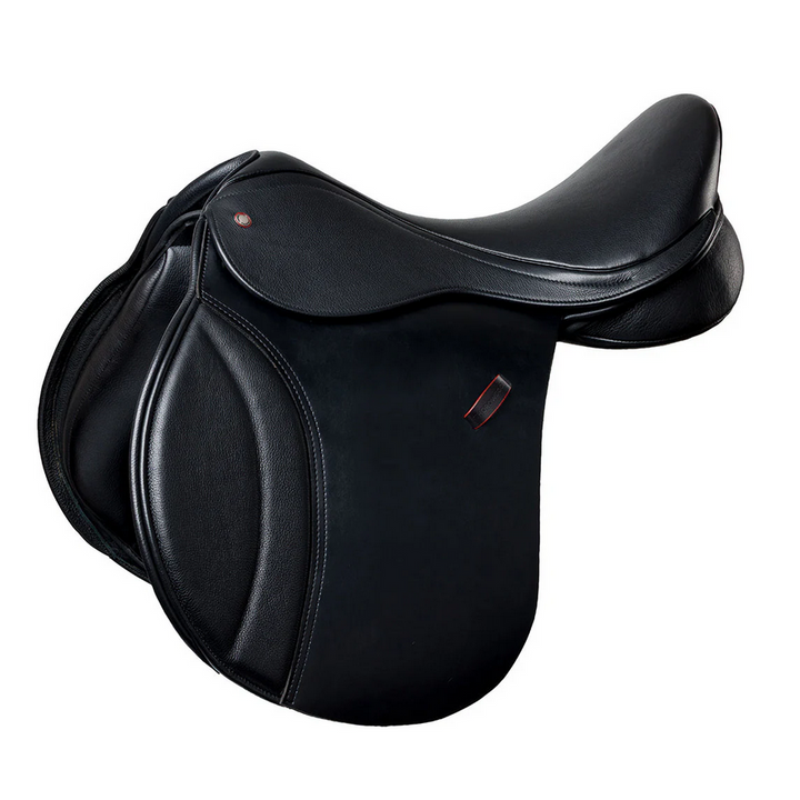 Thorowgood T9 All Purpose Compact Saddle Standard Wither Black [:17"]