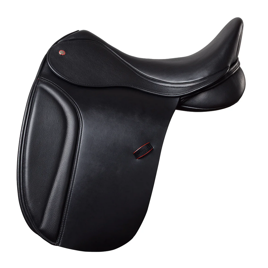 Thorowgood T9 Dressage Saddle Standard Wither Black [:17"]