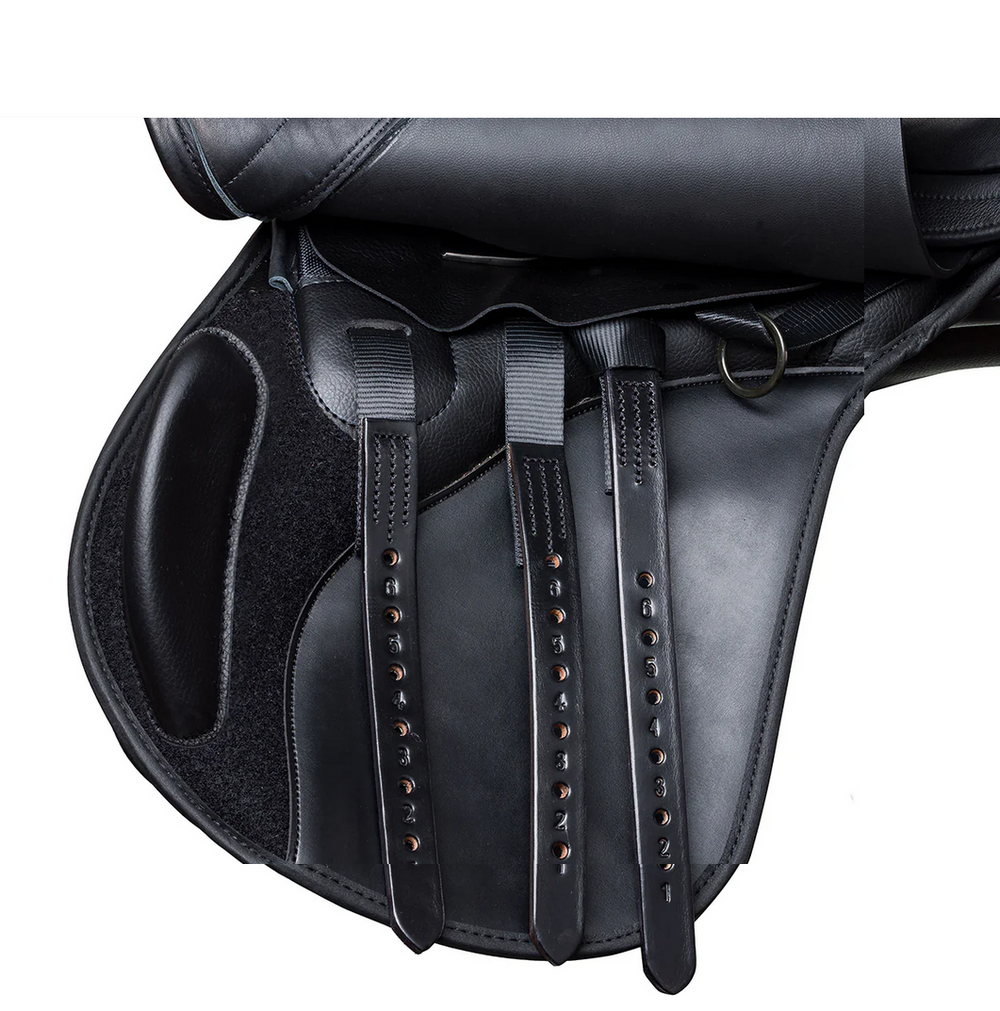 Thorowgood T9 All Purpose Saddle Standard Wither Black [:17.0"]