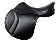 Thorowgood T9 Jumping Saddle Black [:17"]