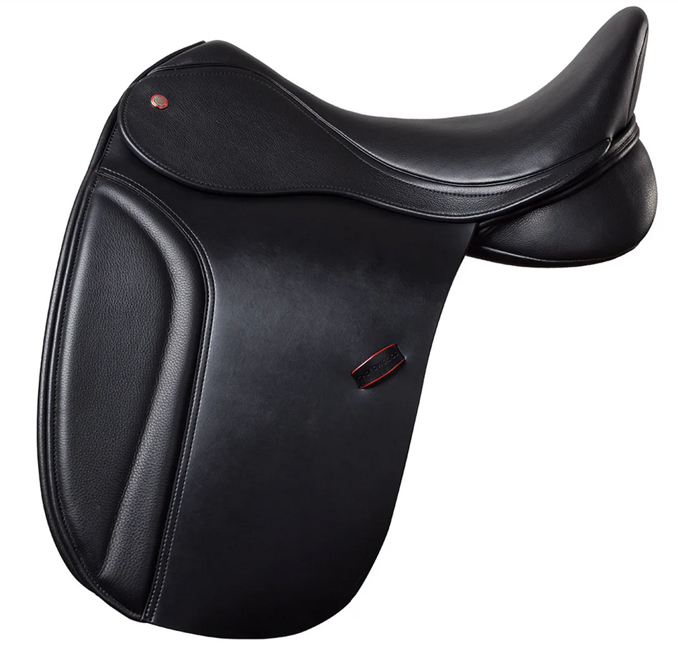 Thorowgood T9 Dressage Saddle High Wither Black [:17"]