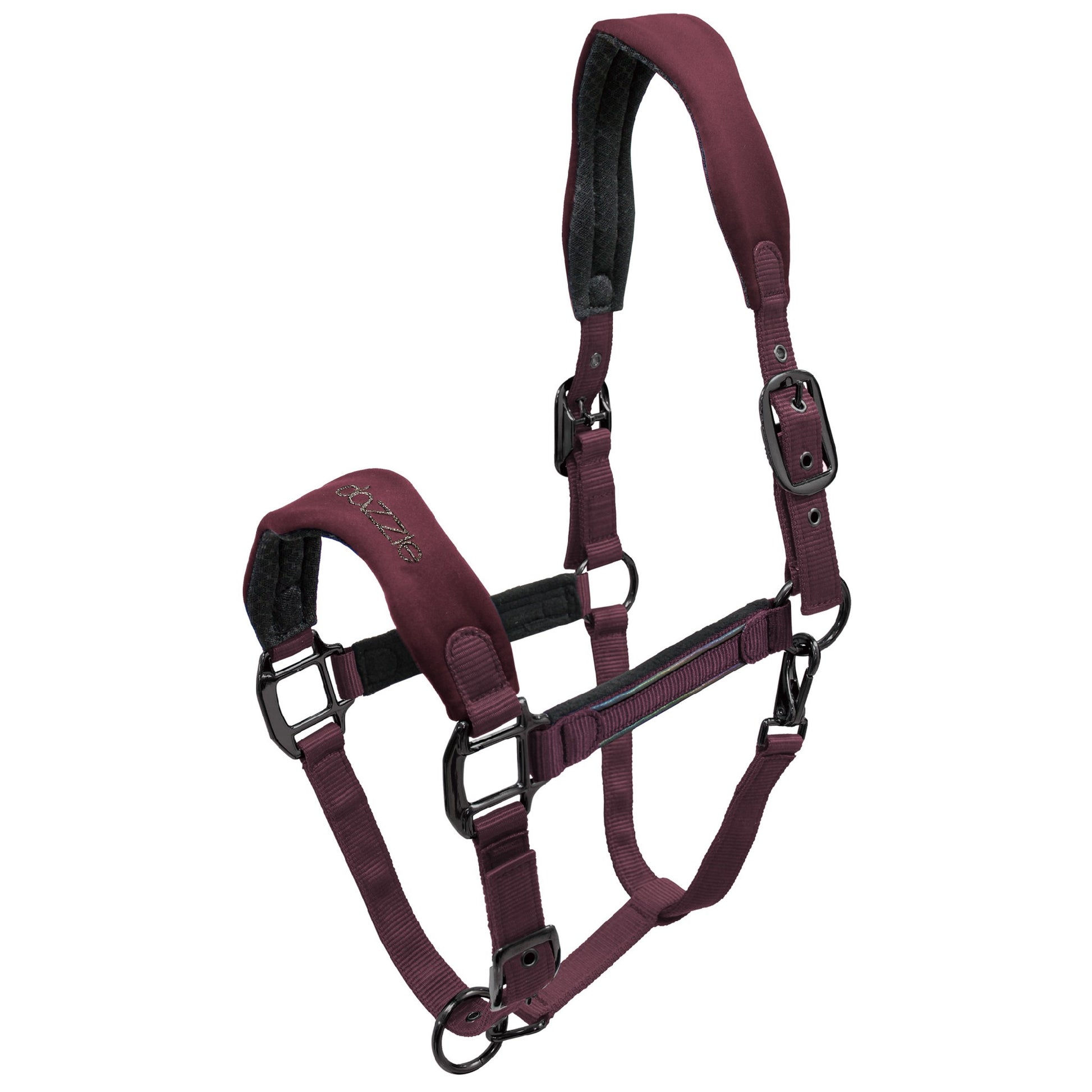 Headstall Dazzle Merlot Full