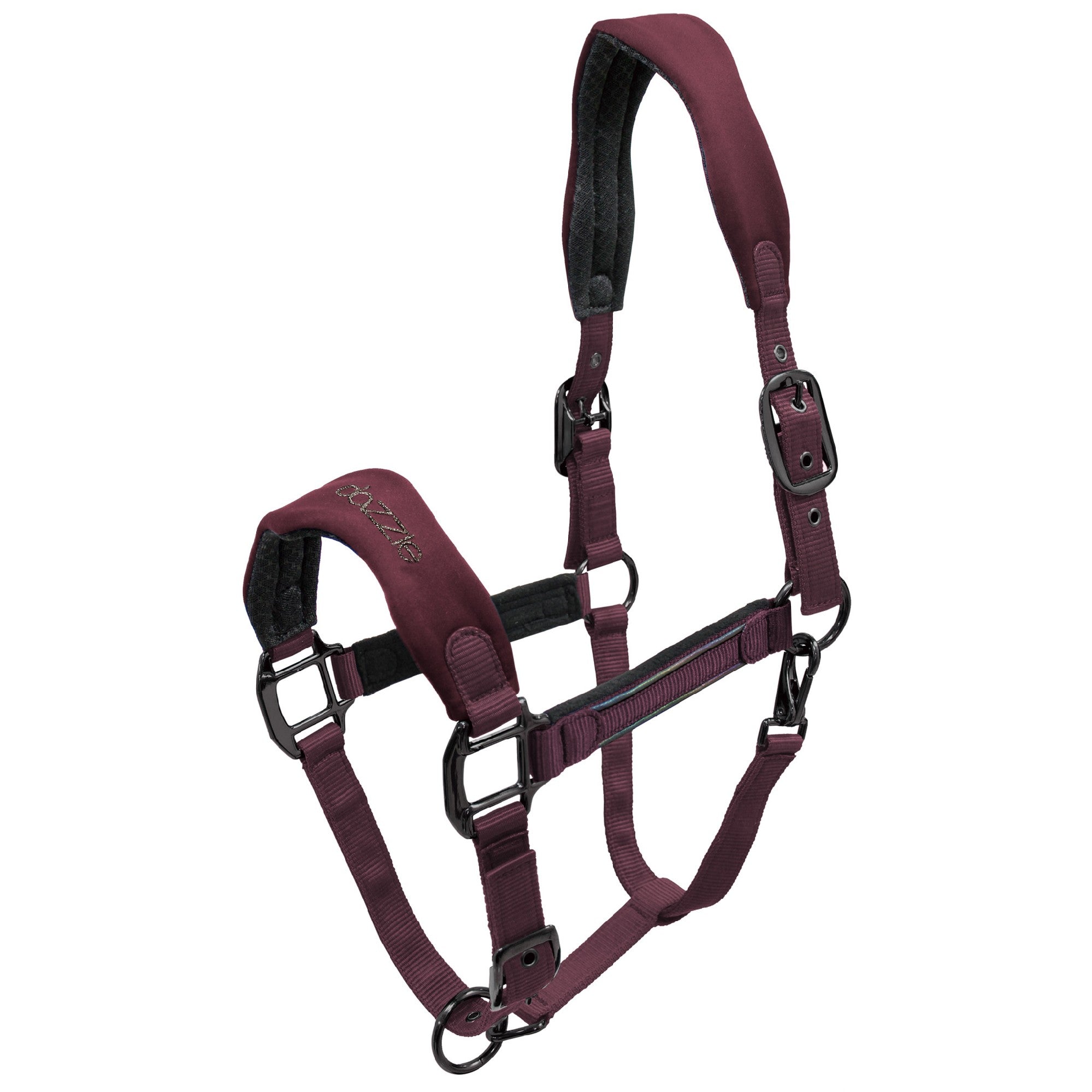 Headstall Dazzle Merlot Full