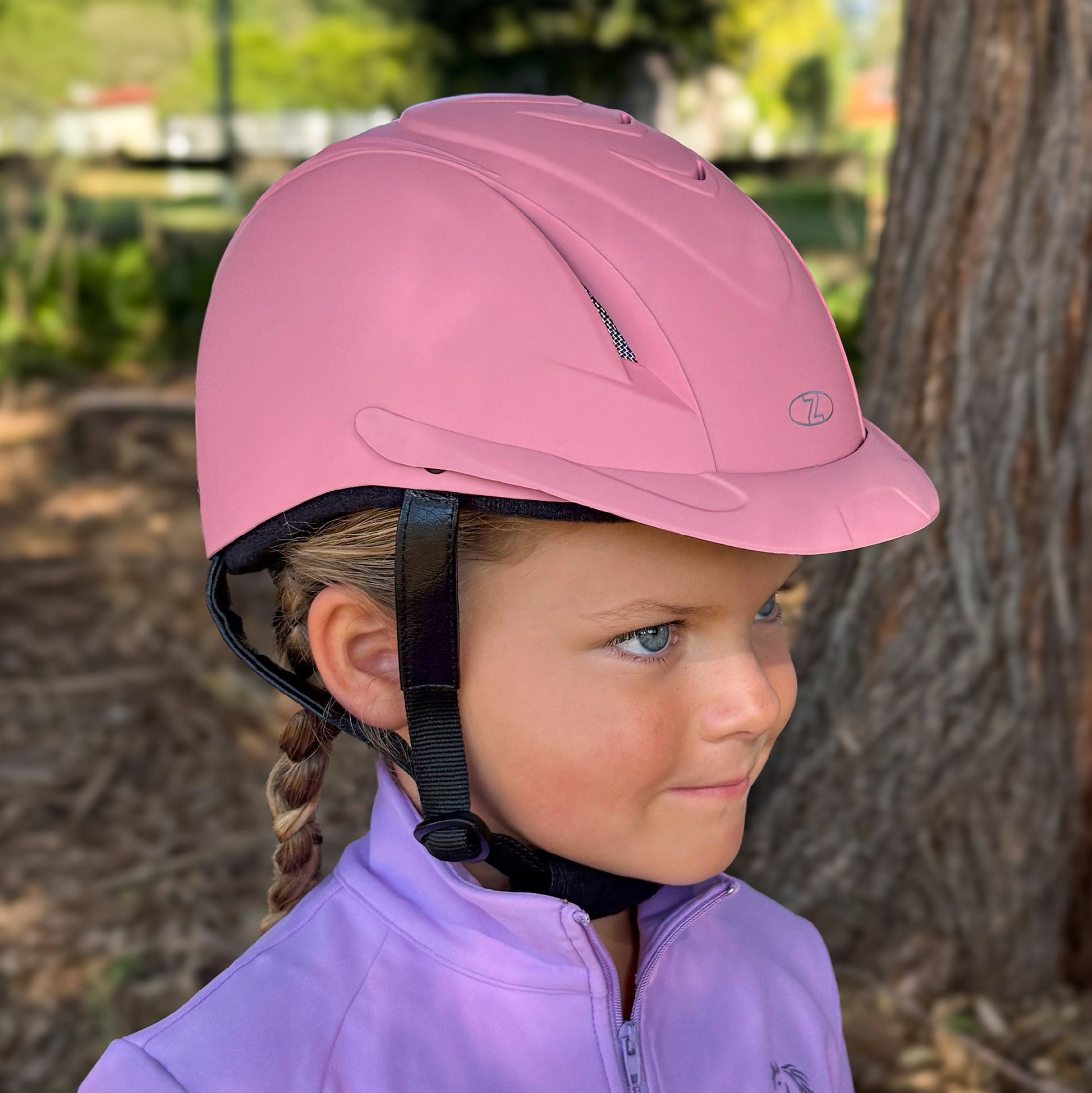 Helmet Oscar Junior Ii Pink [:48cm-52cm]