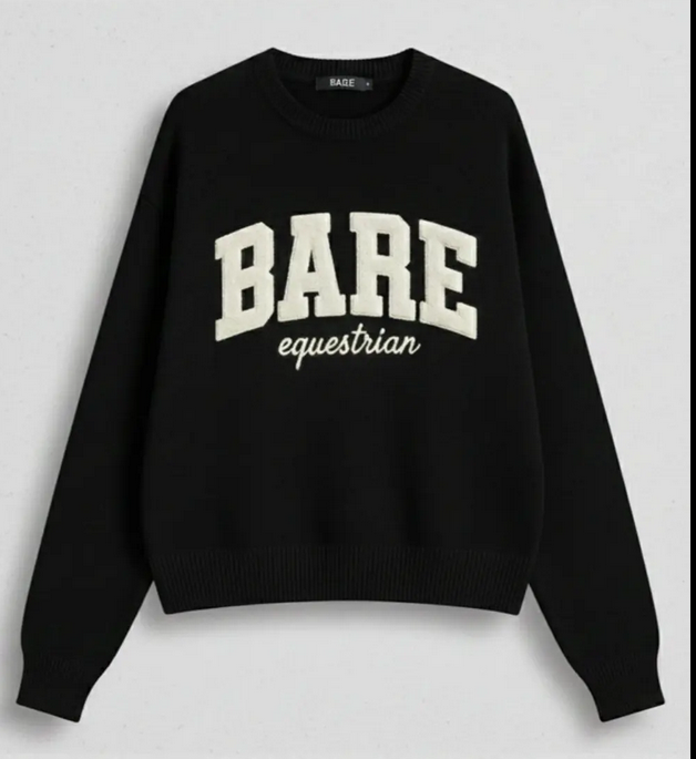 Sweater Bare Equestrian Academy Black Ladies [:small]