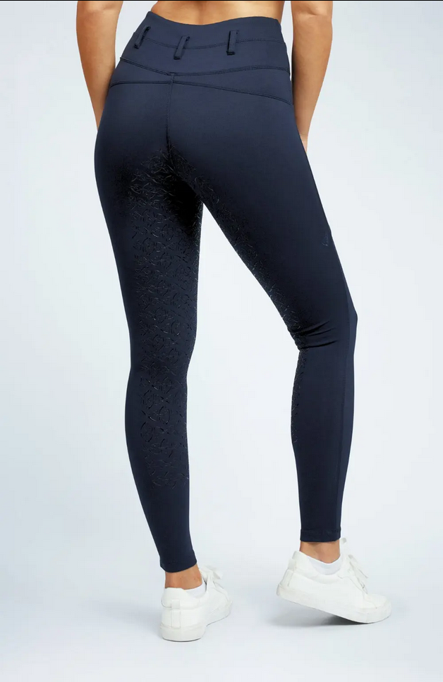 Tights Bare Equestrian Flexform Sculpting Riding Midnight Navy [:xs]