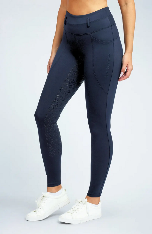 Tights Bare Equestrian Flexform Sculpting Riding Midnight Navy [:xs]
