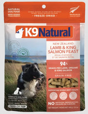 K9 Natural Dog Food Grainfree Freeze Dried New Zealand Lamb & Salmon Feast 100gm