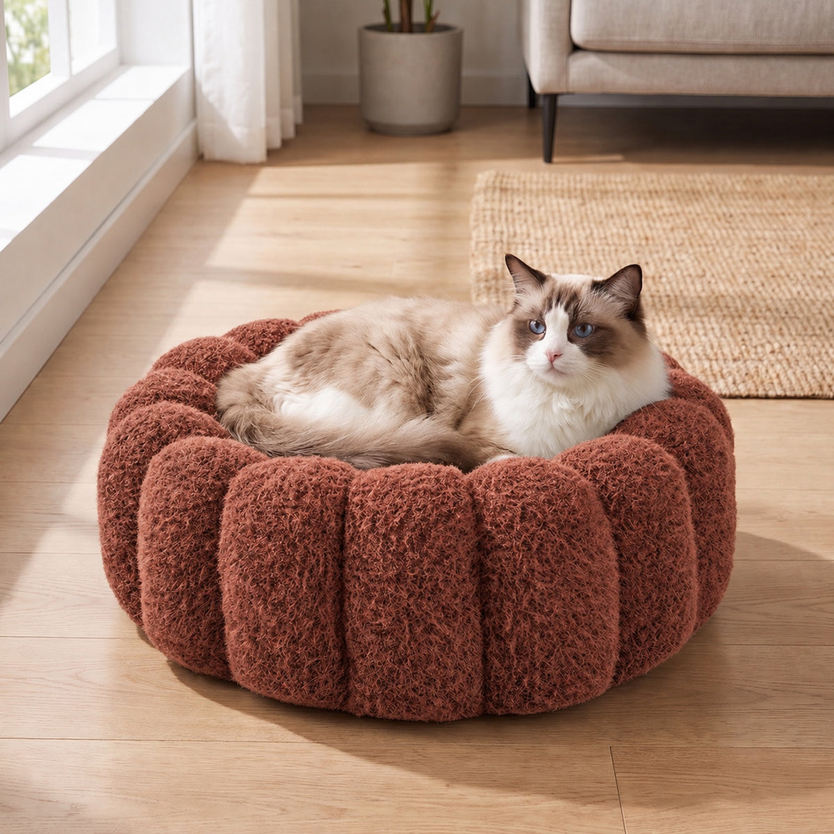 Cat Bed Cattitude Volcano 3 In 1 Rust