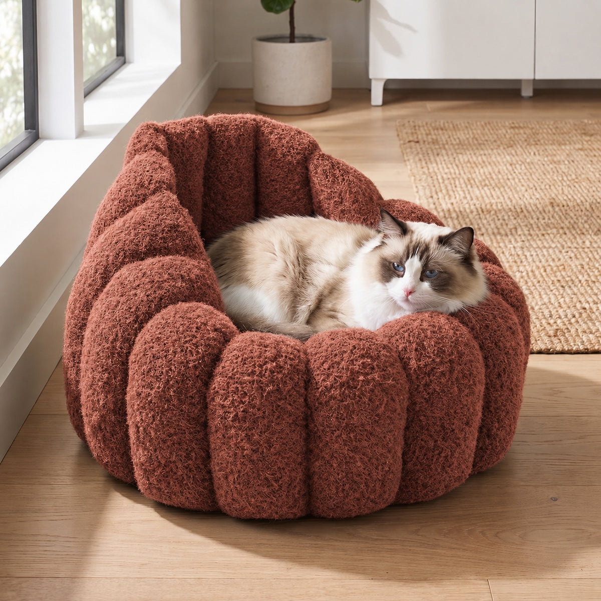 Cat Bed Cattitude Volcano 3 In 1 Rust