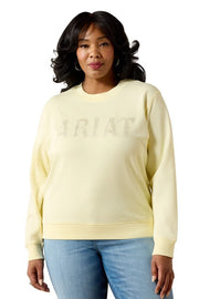 Sweatshirt Ariat Essential Crew S26 Pear Sorbet Ladies [:small]