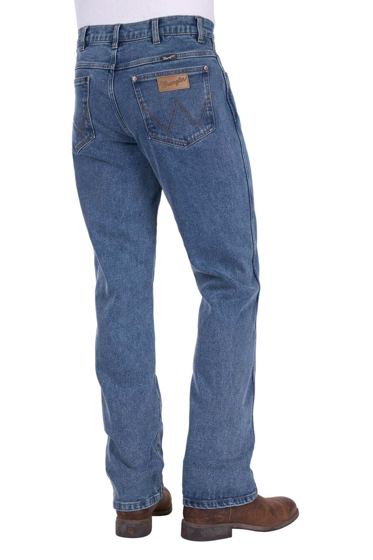 Jeans Wrangler Regular Boot Cut Original Stone Mens [:30w 34l]