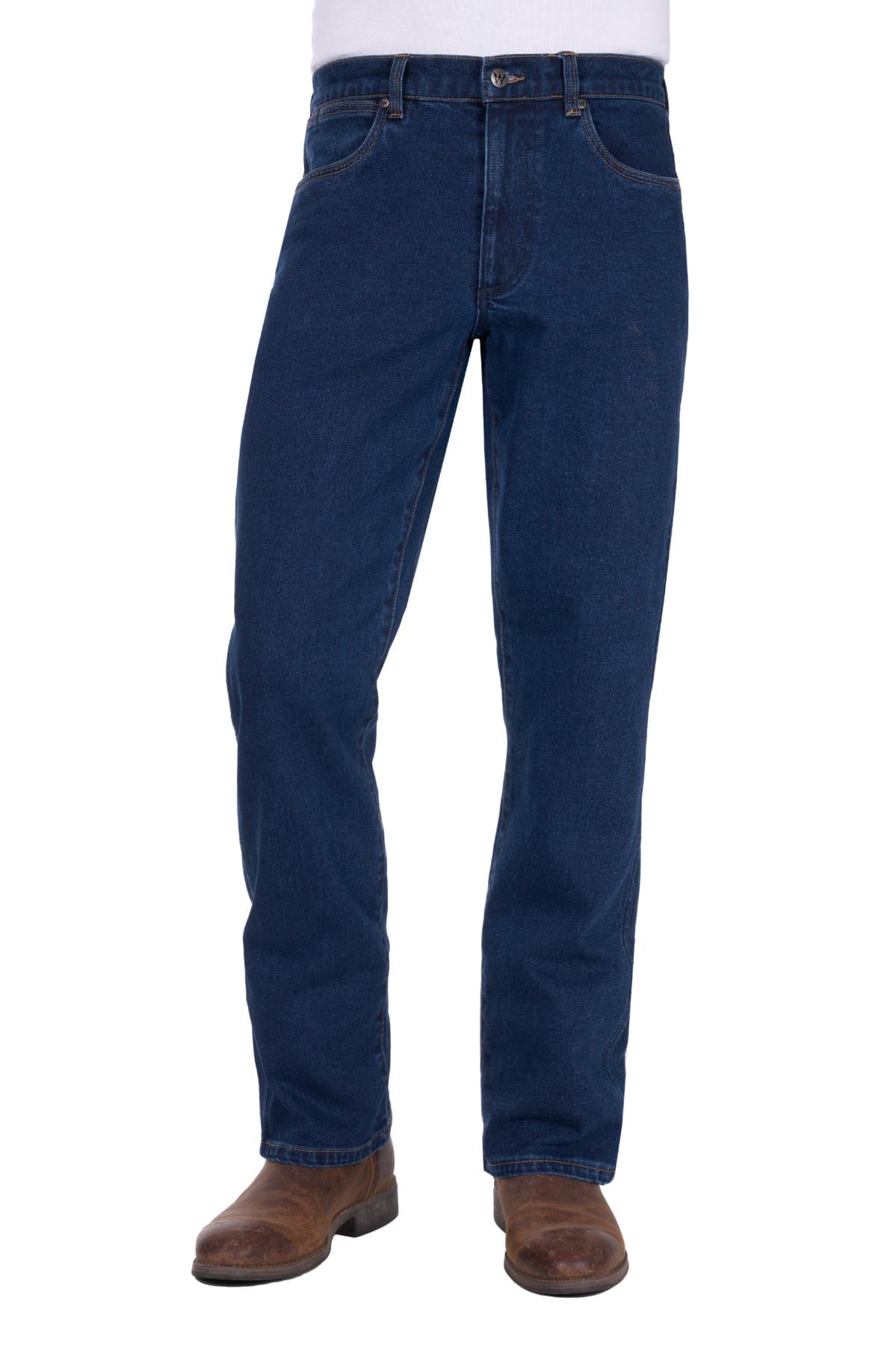 Jeans Wrangler Regular Boot Cut Original Rinse Mens [:32w 34l]