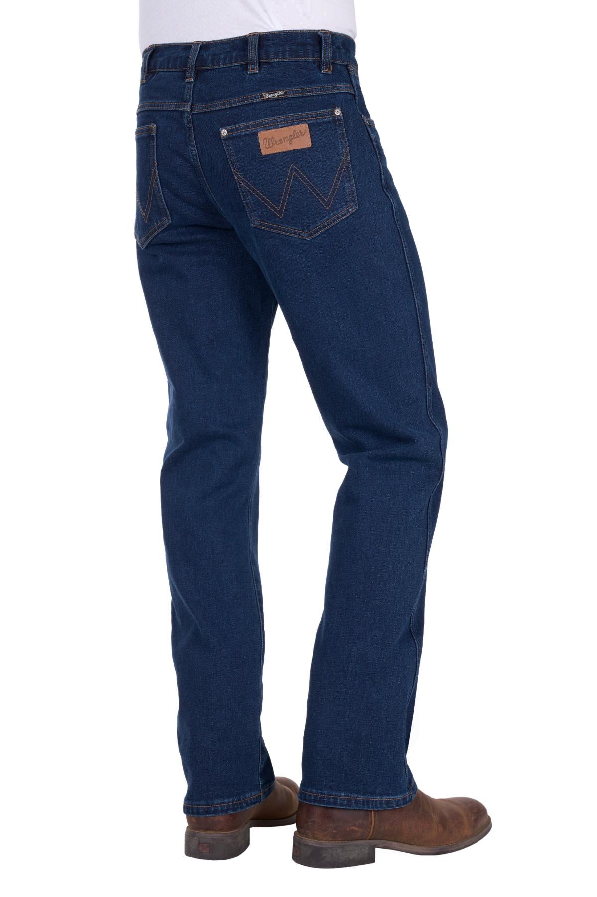 Jeans Wrangler Regular Boot Cut Original Rinse Mens [:32w 34l]