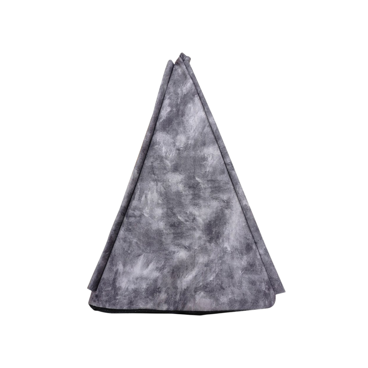 Cat Bed Snuggle Teepee 80cm X 80cm X 75cm Washed Grey