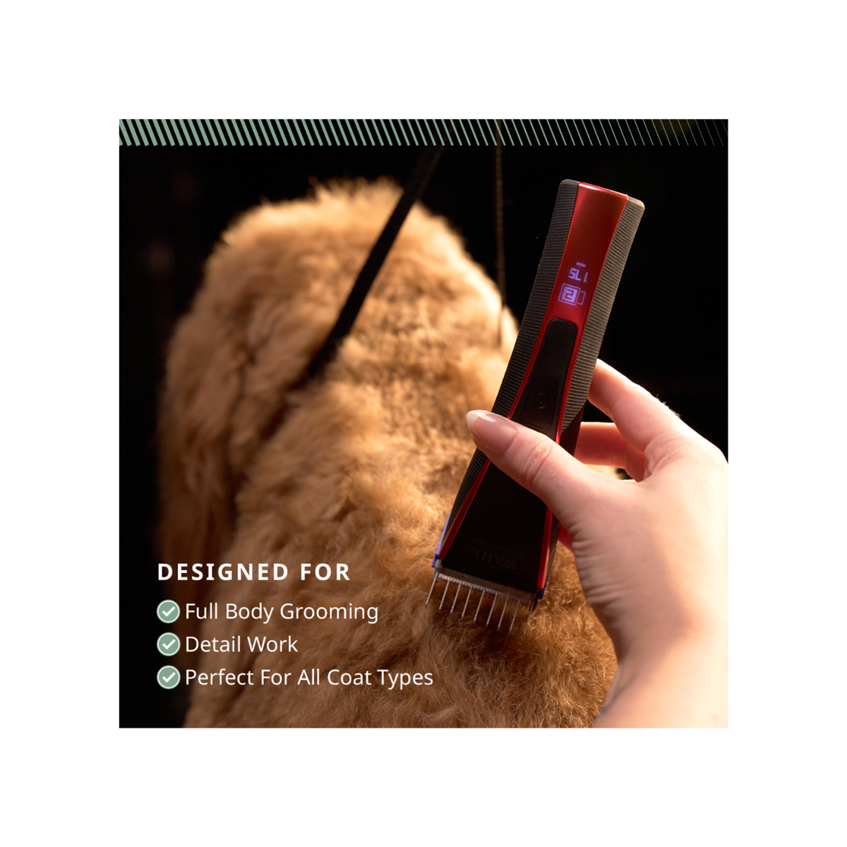 Clipper Set Wahl Bravura 2 Lithium Pink & Black