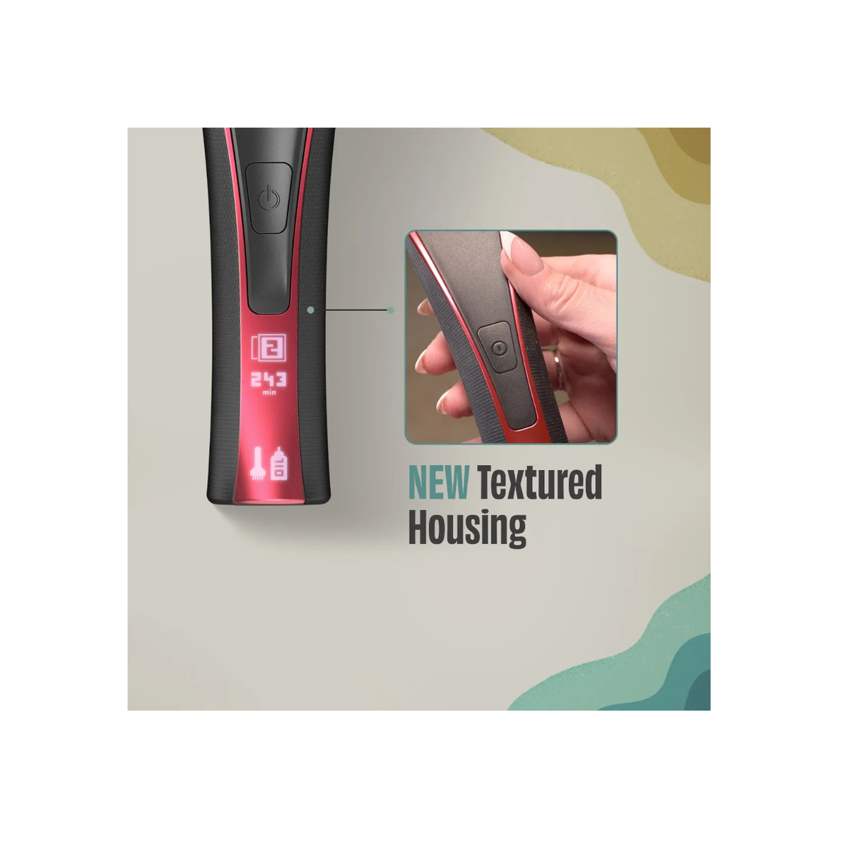 Clipper Set Wahl Bravura 2 Lithium Pink & Black
