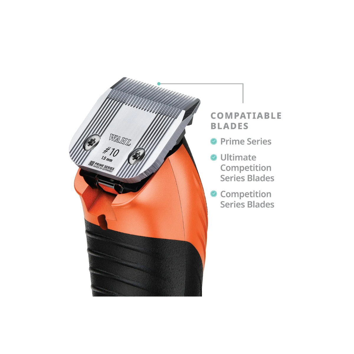 Clipper Set Wahl Km Velocity Corded Orange & Black