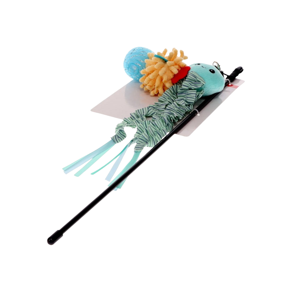 Cat Toy Wand Interchangeable 3 In 1 Teaser Under The Sea
