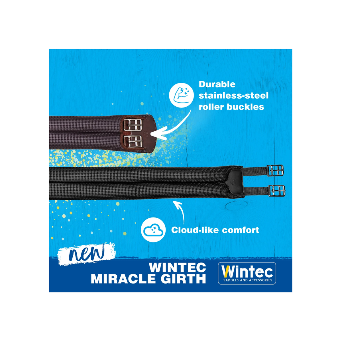 Girth Wintec Miracle Long Brown [:90cm]