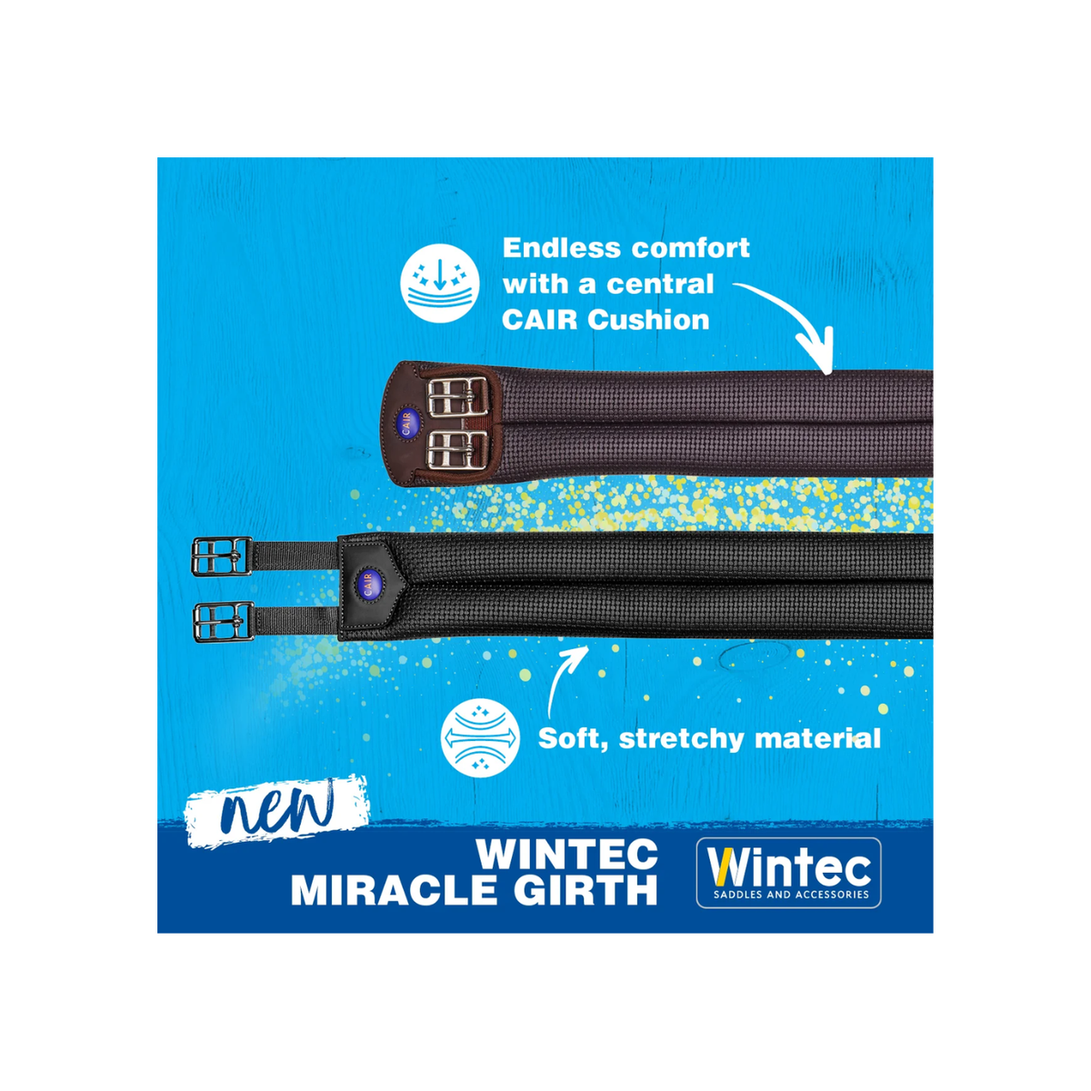 Girth Wintec Miracle Long Brown [:90cm]
