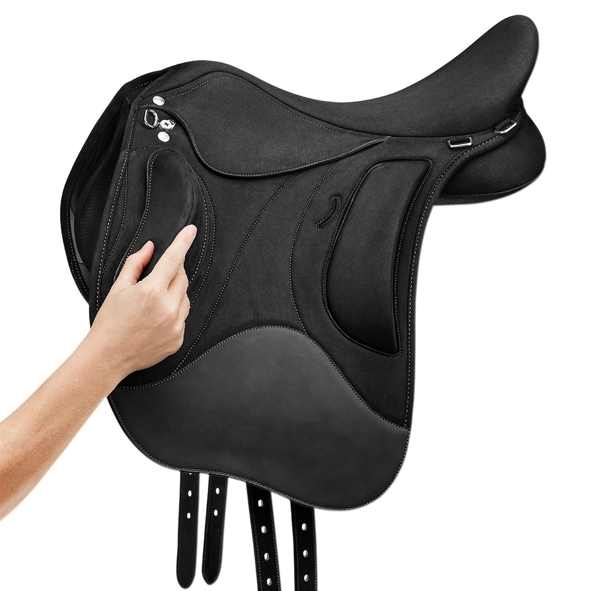 Wintec Pro Endurance Saddle Wide Hart Black [:42cm]