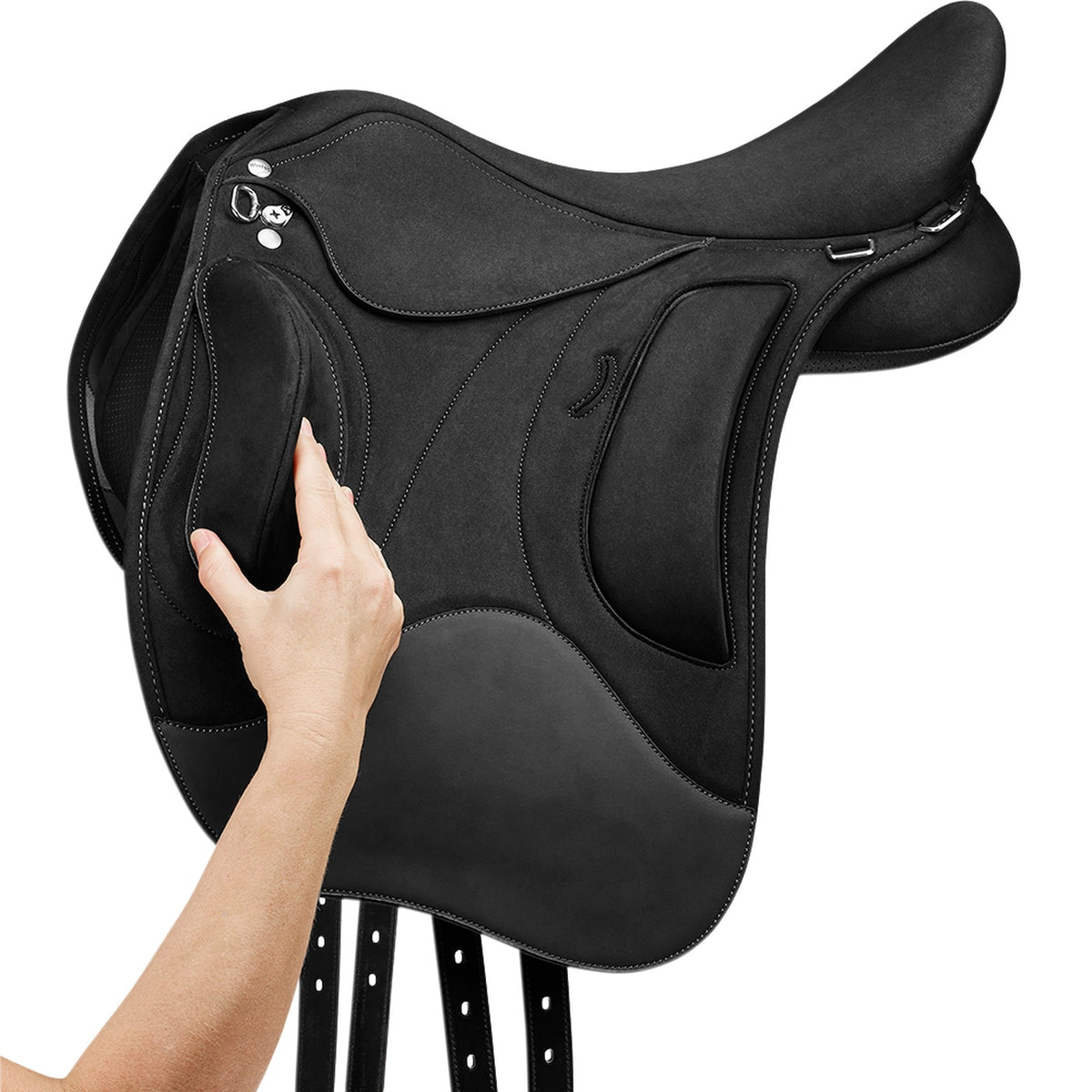 Wintec Pro Endurance Saddle Wide Hart Black [:42cm]