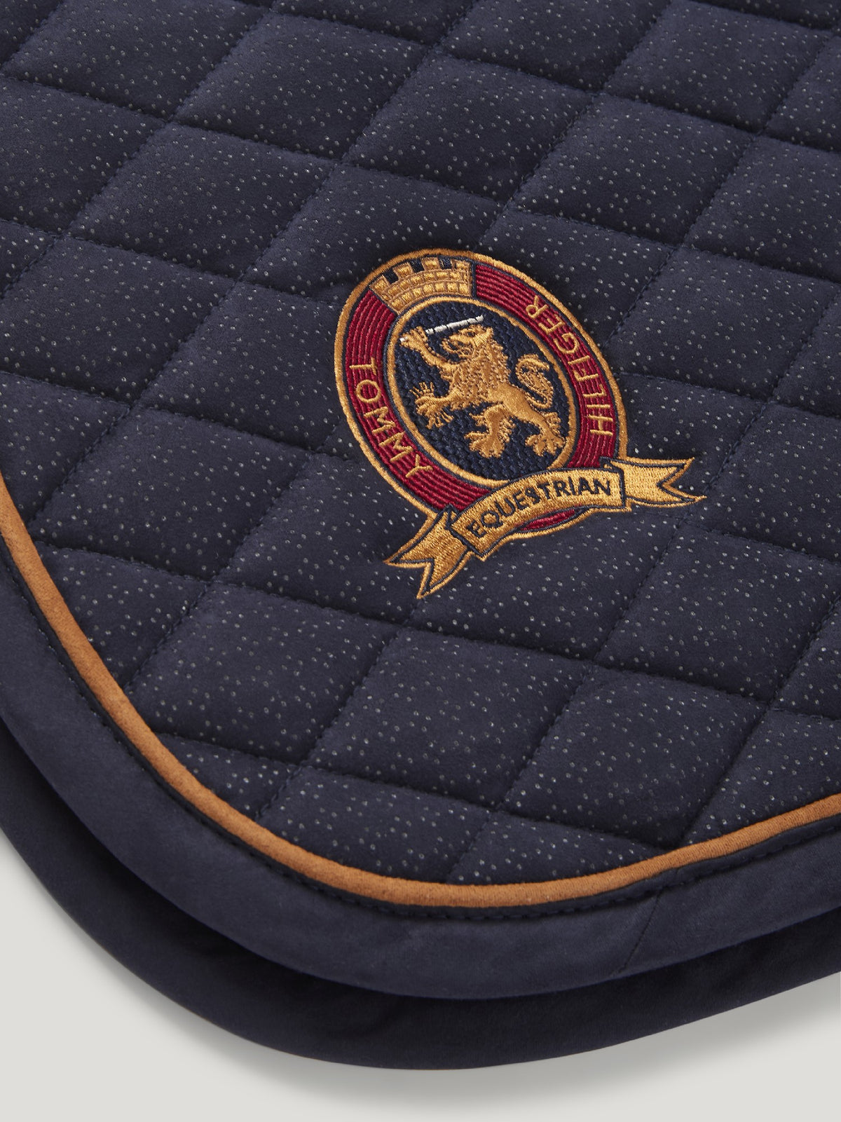 Saddlecloth Dressage Tommy Hilfiger Baxter Suede Desert Sky Full