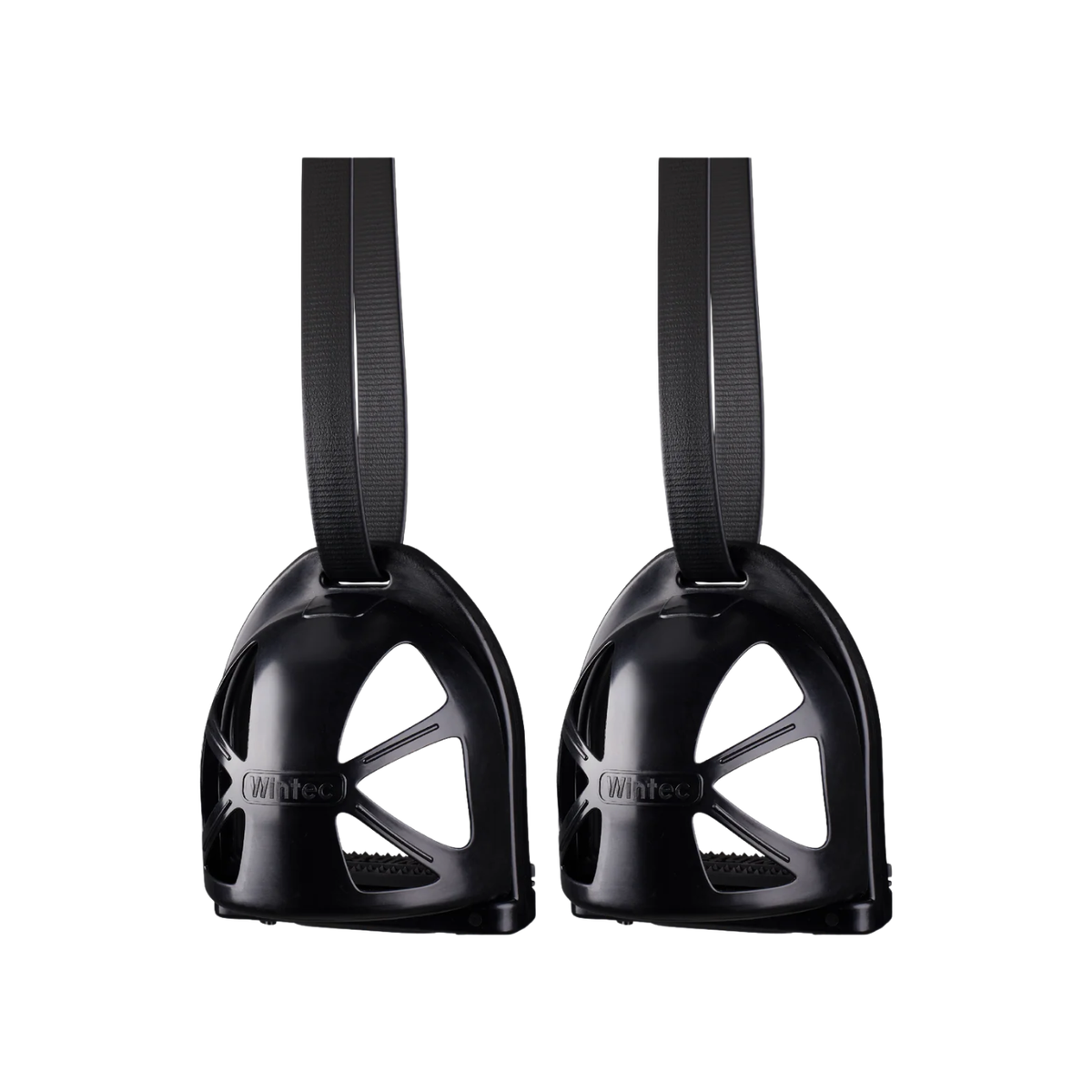 Stirrup Irons Wintec Cage Black [:medium]
