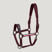 Headstall Tommy Hilfiger Yale With Lead Burgundy [:cob]