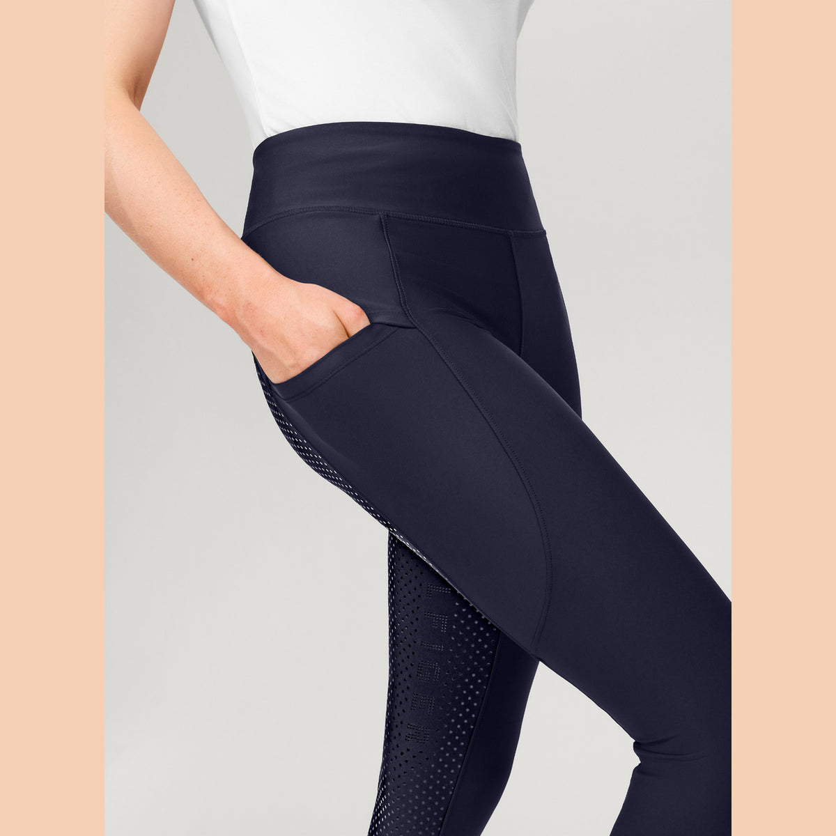 Tights Tommy Hilfiger Devon Full Grip Desert Sky Ladies [:large]